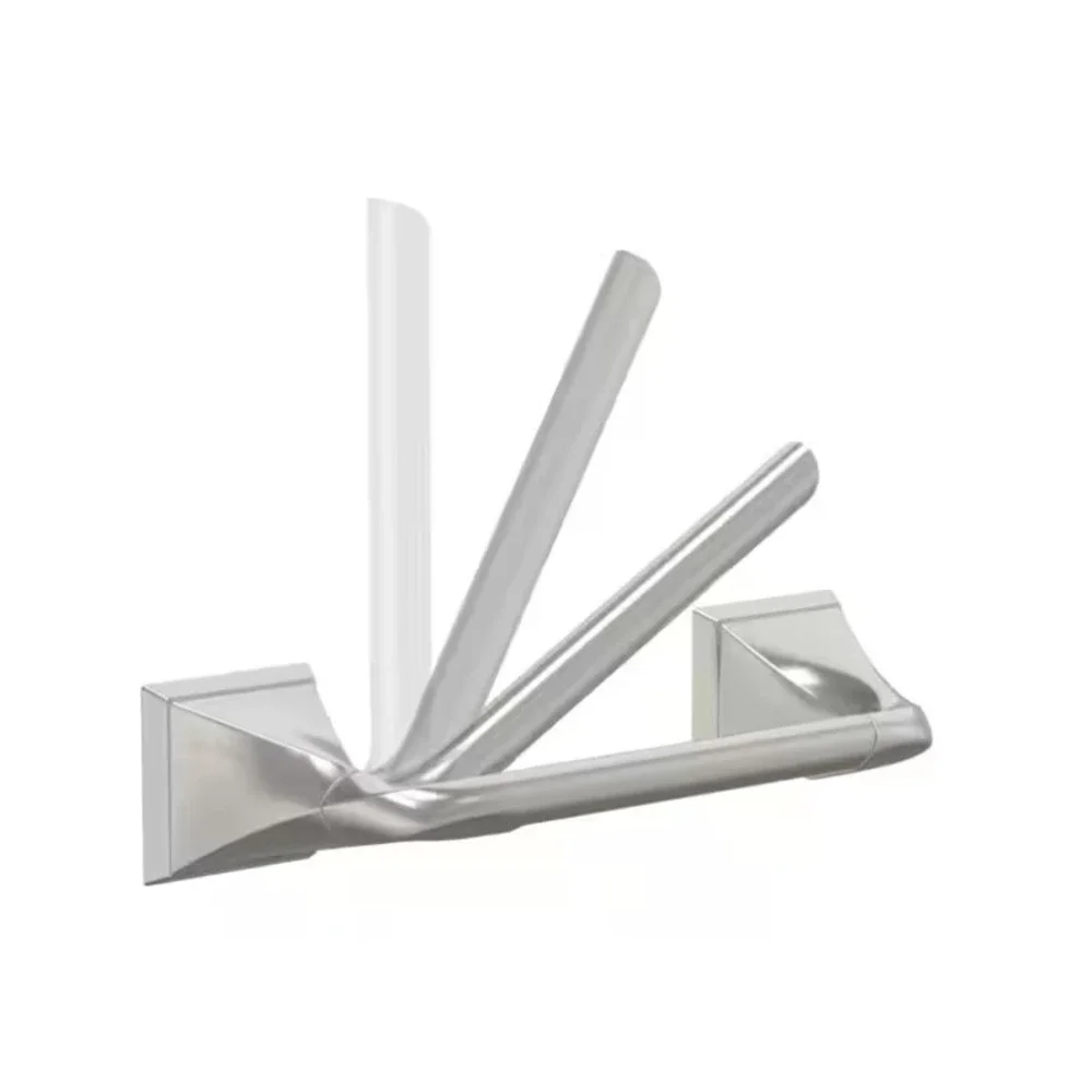 Delta Everly Wall Mount Pivot Arm Toilet Paper Holder Brushed‎ Nickel NEW